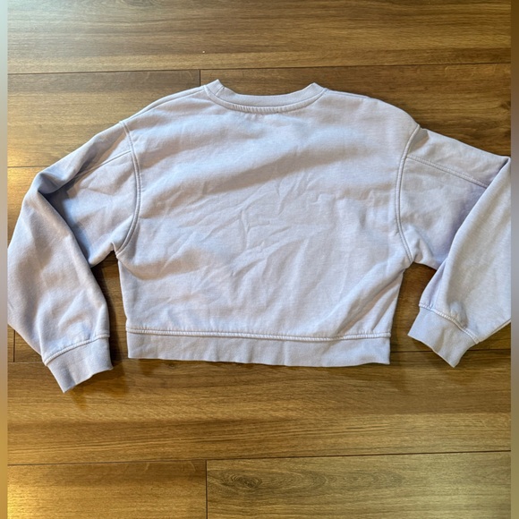 Zara Lavender Crewneck Sweatshirt - Picture 3 of 3